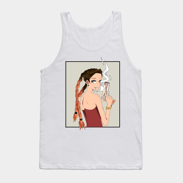 Apex legends loba anime style ver. Tank Top by AwHM17